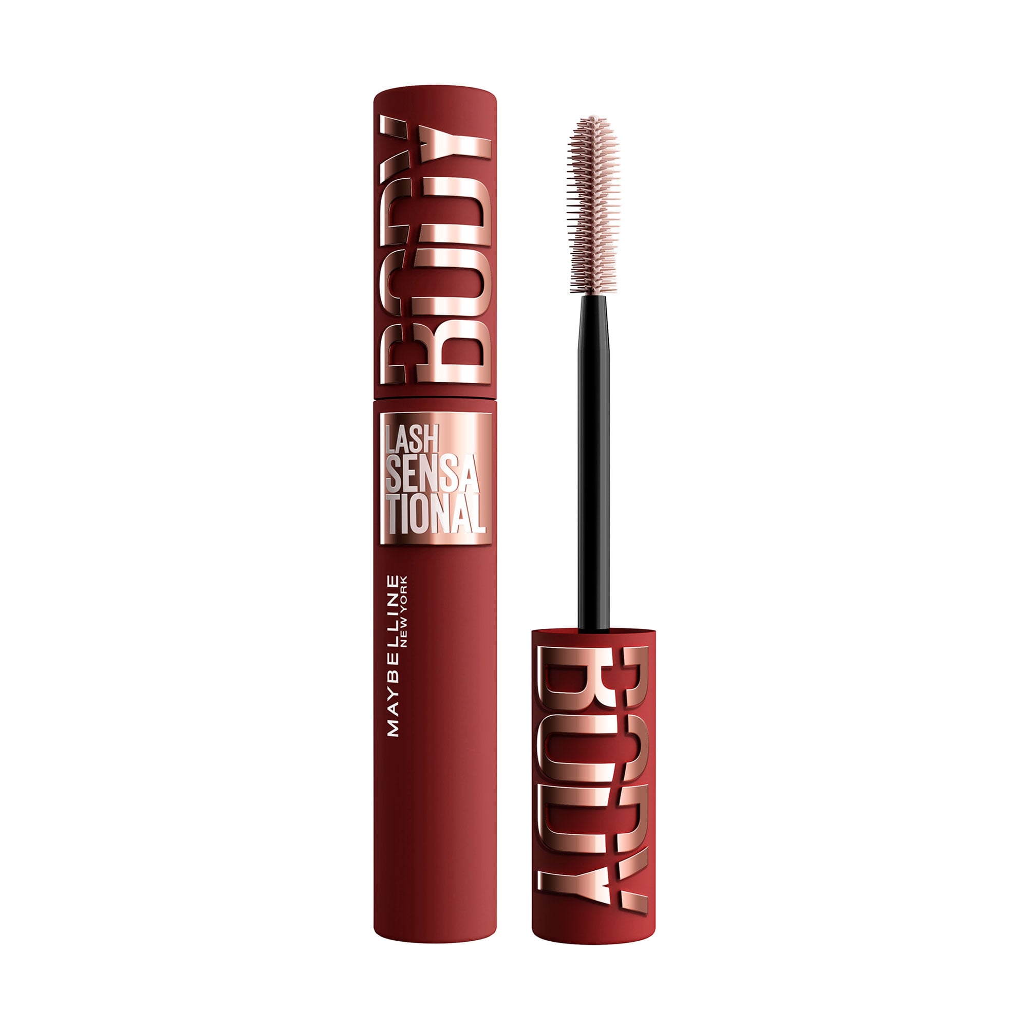 Туш для надання об'єму та підкручення вій Maybelline New York Lash Sensational Body, Brick Brown, 7.5 мл