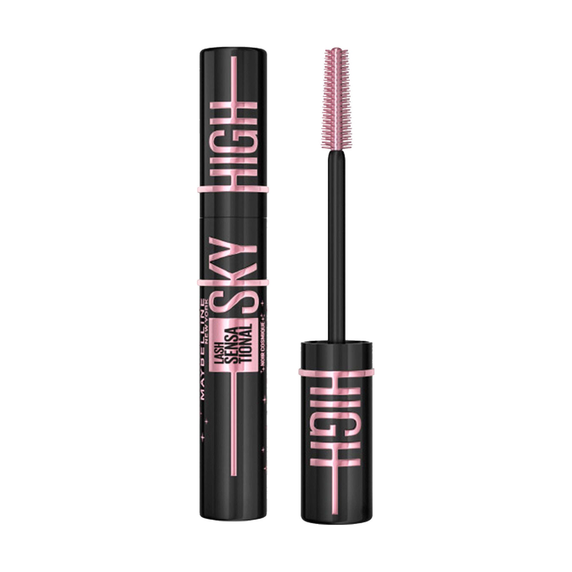 Туш для подовження вій Maybelline New York Lash Sensational Sky High, космічно-чорна, 7.2 мл