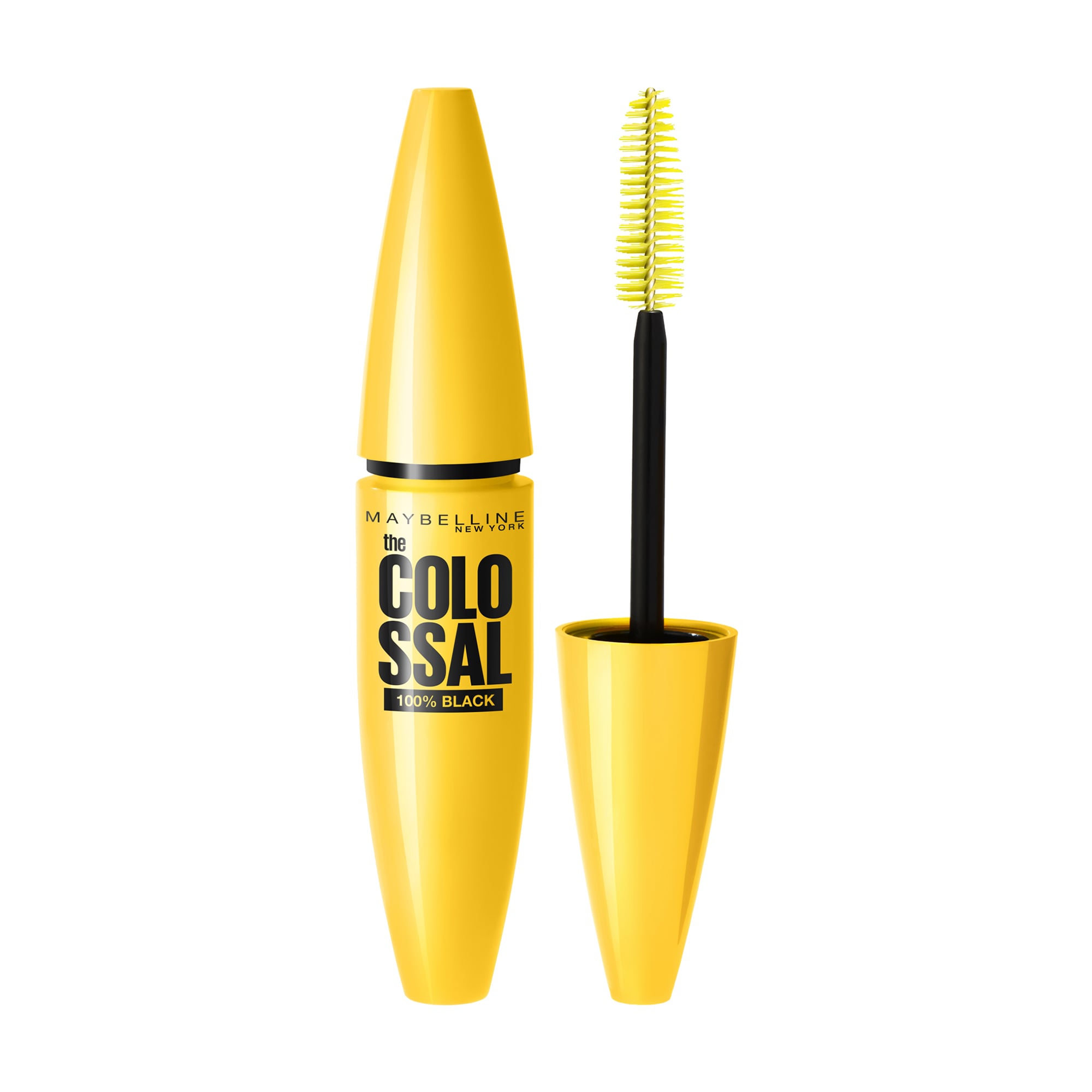 Туш для вій Maybelline New York The Colossal 100% Black, чорна, 10.7 мл